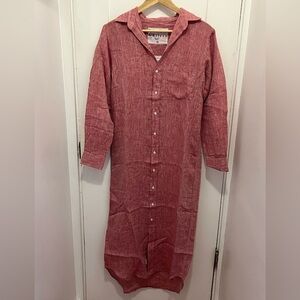 Frank & Eileen RORY Maxi Shirtdress Size XS